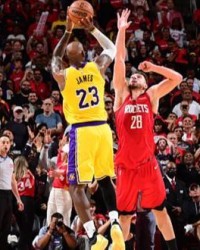 九游娱乐官方入口-詹姆斯燃尽湖人3-0火箭 老詹带队过首轮就是GOAT？